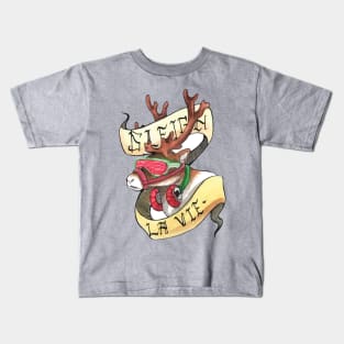 Reindeer raises the roof Kids T-Shirt